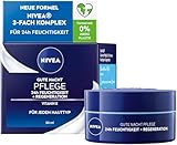 NIVEA Gute Nacht Pflege 24h Feuchtigkeit + Regeneration (50 ml), leichte...