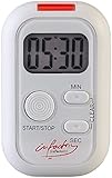 infactory Timer mit Lichtsignal: Elektronischer Timer mit Ton-, Licht- und...