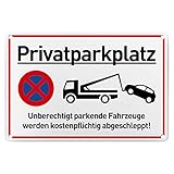 Warnschild Aluminium, inkl. 4 Bohrlöcher Abgerundete Ecken Hinweisschild,...