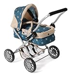 Bayer Chic 2000® Puppenwagen Smarty – Sternchen türkis beige –...