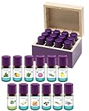 Baldini Ätherische Öle Set 12x5ml - 100% Naturreine Ätherische Öle -...