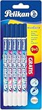 Pelikan Tintenlöscher Super Pirat, Set mit 10 Tintenkillern, Strichstärke...