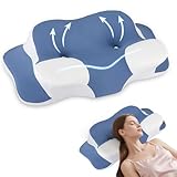 Nackenkissen Kopfkissen,Kopfkissen Nackenschmerzen Testsieger, 2...