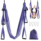 Bekasa Aerial Yogatuch, Aerial Yoga Hängematte Yogatuch zum Aufhängen...