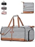 Lekesky Reisetasche Damen 80L Faltbare Reisetasche Weekender Sporttasche...