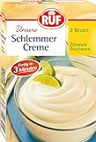 RUF Schlemmercreme Zitrone Doppelpack, ohne Kochen, Dessertpulver für eine...