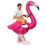 JASHKE Flamingo Kostüm Aufblasbares Kostüm Flamingo Aufblasbare Kostüme...