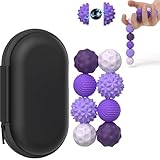 8 Stück Magnetische Fidget Toys, Magnetische Anziehungskraft Stress Bälle...