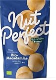 Nut Perfect | Bio-Macadamias | Leckere Knabberei | Zart-cremige, buttrige...