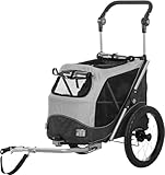 TRIXIE Hundeanhänger für das Fahrrad 40 x 40 x 60 cm bis zu 15 kg –...