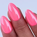 Imtiti Neon UV Nagellack, 1 Pcs 15 ML Neon Rosa Gel Lack Soak Off LED UV...