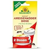 Neudorff Loxiran Ameisenköderdose – Gebrauchsfertige Ameisenköder zur...