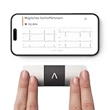 AliveCor KardiaMobile 6L - Smartphone-kompatibler 6-Messungen-EKG-Monitor -...