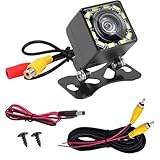 Rückfahrkamera Auto mit Ultra HD 1080P, 12 LED Super Nachtsicht,...
