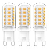 Eco.Luma G9 LED Dimmbar Lampen 3W, Warmweiß 2700K, 480LM, Ersatz für 40W...