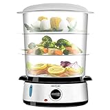 Cecotec Dampfgarer Vapovita 3000 INOX mit 800 W, 3 unabhängigen...