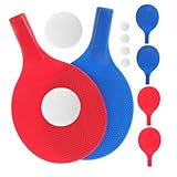 GRIRIW 3 Sätze Tischtennisschläger Leichtes Tischtennis Set mit...