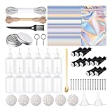 Giwnhvx Kfz-Set mit 12 quadratischen Entlüftungs-Clips für Autos, 12...