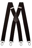 Olata Hosenträger Herren breit – Mehrzweck Hosenträger X-Form mit...