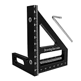 Winkelmesslineal – Messlineal | Aluminiumlegierung Holzbearbeitung...