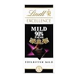 Lindt Excellence 90% Cacao milde Edelbitter-Schokolade (vegan, glutenfrei,...