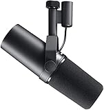 Shure SM7B Dynamisches Gesangsmikrofon für Rundfunk, Podcast und...