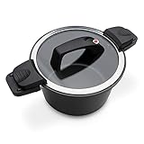 GSW Nero Energiespartopf Gourmet – hochwertiger Kochtopf mit Deckel,...