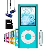 Hotechs MP3-Player/MP4-Player, MP3-Player mit 32 GB Speicherkarte,...