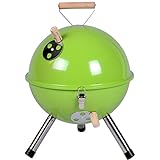 Nexos YG00263_G Mini Grill Kugelgrill Holzkohlegrill für Garten Terrasse...