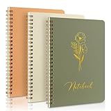 Lanpn Spirale Notizbuch Notizbücher 3 Stück 20x14 cm, 100 g/m²...