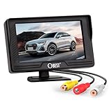 OBEST 4,3' Rückfahrkamera Auto Monitor Bildschirm, Monitor für...