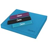 ALPIDEX Balance Pad 40x34x5 cm Balancekissen Blau Fitnessbänder...