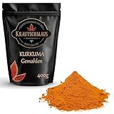 800g Kurkuma Pulver von Krautschmaus, Kurkumapulver gemahlen, Curcuma...