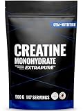 Creatin Monohydrat Pulver 500g - Kreatin Monohydrat in mikronisierter...