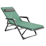 Generisch Klappbarer Loungesessel, Sonnenliege, Liegebett für den Garten...