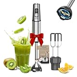 Anybear Immersion Blender, 1100W 2-in-1 Hand Held Blender with Full Copper...