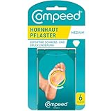 Compeed Hornhautpflaster Medium – Hydrokolloid-Pflaster gegen starke...