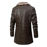 Generisch Winterjacke Herren Fleecejacke - Winterjacken für Herren,...