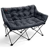 EVER ADVANCED Campingstuhl Klappbar für 2 Personen Faltsofa 320KG...