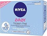 NIVEA BABY Nasen frei (24 Ampullen à 5 ml), Nasenpflege mit...