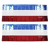 Unabhängigkeitstag-Tischdecke, patriotisches Rot, Weiß, Blau,...