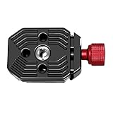 HUANGING Kamera-Schnellwechselplatte, Klemmsockel-Adapter, Metall,...