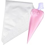 XFentech 100 Stück Spritzbeutel Einweg - Profi Einweg Transparent...