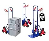 PROREGAL Treppensackkarre Odin | HxBxT 111x60x43cm | Tragkraft 200kg |...