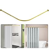 Btstil Duschvorhangstange L Form, Verstellbare Duschvorhangwinkelstangen,...