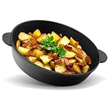 Gusseisen Schmorpfanne 30 cm BRIZOLL Pfanne Servierpfanne Bratpfanne...