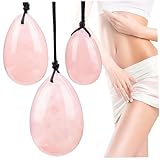 Yoni Stones für Frauen, 3pcs 3 Größen Yoni Egg, Kristalleiern zum...