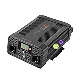 Technaxx KFZ Wechselrichter 12V auf 230V Reiner Sinus 2000W / 4000W –...