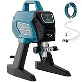 HOMCOM Farbsprühsystem, 700 W Lackierpistole Elektrisch mit drehbarer...