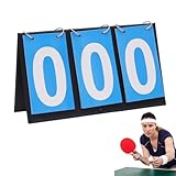 Tragbare Anzeigetafel, Digit Flip Sport Anzeigetafel, Sportanzeigetafel,...